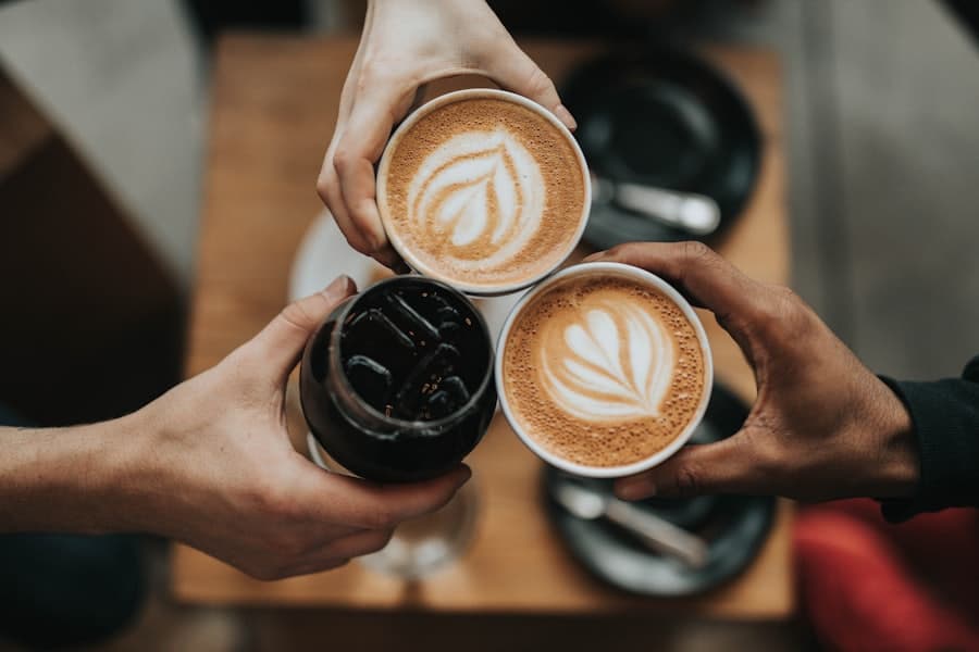 yourbrand profile photo — coffee lifestyle shot